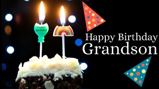 Happy birthday wishes for Grandson  Best birthday messages blessings amp greetings for Grandson [upl. by Biddick863]