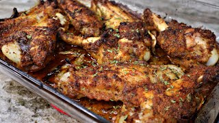 The BEST Baked Turkey Wings Recipe [upl. by Ramma876]