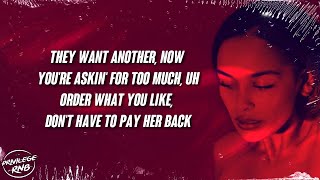 Jorja Smith  Bussdown Lyrics ft Shaybo [upl. by Fachini]