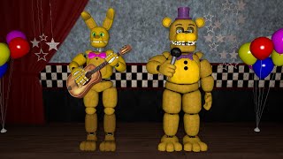 SFM FNAF Fredbears Family Diner Birthday [upl. by Rubie41]