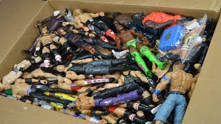 MASSIVE BOX FULL OF WWE FIGURES [upl. by Lapotin]