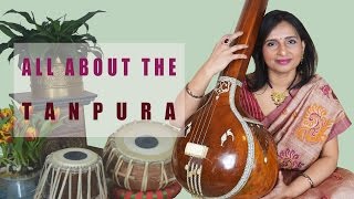 TANPURA Indian String Instrument  Urmi Battu [upl. by Noivart]