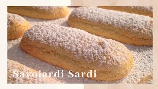 Biscotti Savoiardi Sardi [upl. by Ocirled]