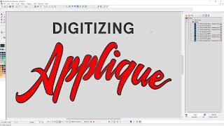 Digitizing Applique [upl. by Vilma988]