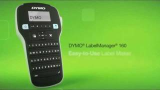 LabelManager 160 Label Maker [upl. by Ynnep203]