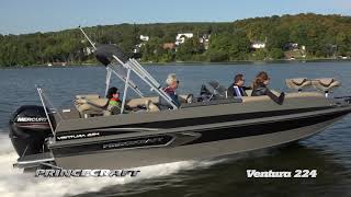 Princecraft 2019  Ventura 224 Deck Boats [upl. by Nana]