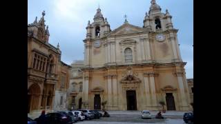 St Pauls Cathedral Mdina Malta [upl. by Seta]