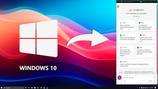 How to Install Microsoft Copilot AI in Windows 10 [upl. by Shwalb]