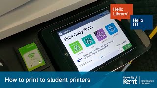 How to print using student printers [upl. by Debbi492]