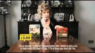 Aldi Tea Advert quotI Dont Like Tea I Like Ginquot [upl. by Letnuhs283]