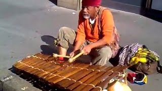 Amazing Street Xylophone Playing [upl. by Knuth]