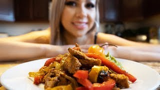 How to Make CHICKEN FAJITAS [upl. by Gower]