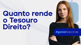 Quanto rende o Tesouro Direto  GenialResponde [upl. by Ynavoj]