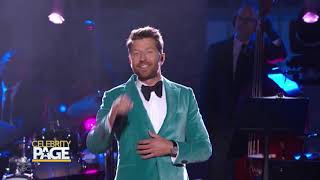 Brett Eldredge Takes The Stage With Kelly Clarkson For Christmas In Rockefeller Center  CPTV [upl. by Lipson218]