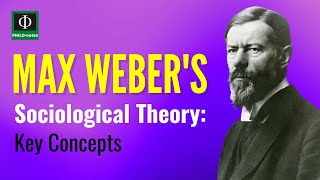 Max Webers Sociological Theory Key Concepts [upl. by Brunhild62]