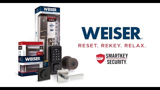 Weiser SmartKey Security  Reset Rekey Relax [upl. by Zolly554]