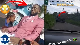 Dead man sitting up in while transported to his funeral in 🇹🇹 😱 Ghost woman appeared in jamaica 🇯🇲 [upl. by Fonseca972]