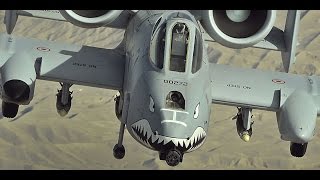 A10 Warthog Live Fire Training Mission  with live gunfire [upl. by Aymahs]