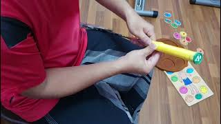 How To Wrap Badminton Racket with Cushion Wrap and Overgrip [upl. by Tyrrell]