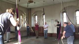 Bell Ringing at Buckfast Abbey Devon [upl. by Rafe]