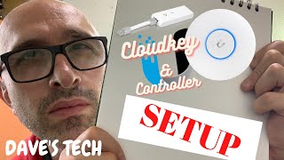 UniFI Cloudkey amp UniFI Controller Basic Setup [upl. by Aihseuqram17]