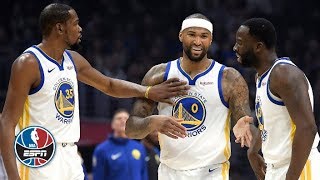 DeMarcus Cousins scores 14 points in his Warriors debut vs the Clippers  NBA Highlights [upl. by Nylidam]