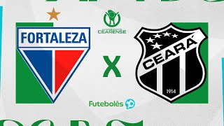 FORTALEZA X CEARÁ  CAMPEONATO CEARENSE  AO VIVO  170224 [upl. by Ertemed]