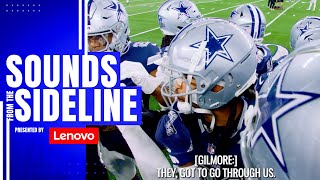 Sounds from the Sideline  DETvsDAL  Dallas Cowboys 2023 [upl. by Yursa887]