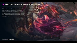 PRESTIGE DUALITY DRAGON VOLIBEAR SKIN SPOTLIGHT11242024 [upl. by Ettennal352]