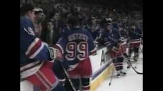 Wayne Gretzky Final Game Last Moments [upl. by Nellek235]