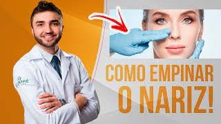 COMO EMPINAR O NARIZ SEM CIRURGIA PLÁSTICA  DR LUCAS FUSTINONI  MÉDICO [upl. by Sokin815]