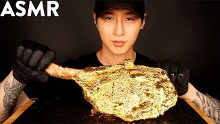 ASMR GOLD TOMAHAWK STEAK MUKBANG THANK YOU 4 MILLION SUBSCRIBERS COOKING amp EATING SOUNDS [upl. by Carilyn265]