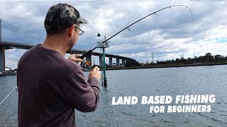 LAND BASED FISHING FOR BEGINNERS [upl. by Ahtenek300]