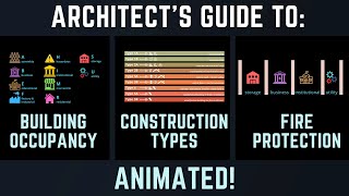 Architects Guide To Building Occupancy Construction Types And Fire Protection  IBC Part 1 [upl. by Nnayram609]