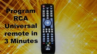 How to program your tv with rca universal remote [upl. by Loughlin]