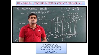 Hexagonal Close Packed StructureSolid State Physics [upl. by Edsel749]