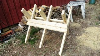 DIY Folding Sawbuck [upl. by Anotyal773]