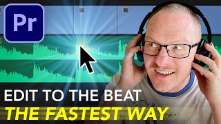 Fastest Way to Edit to the Beat  Adobe Premiere Pro NO MARKERS [upl. by Bendix]