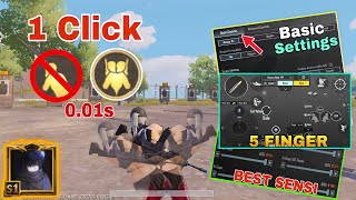 OMG😱BGMI All New Basic  Advance SETTINGSCONTROLS  Perfect BGMI Settings Guide  Daxua PUBG MOBILE [upl. by Bradski14]