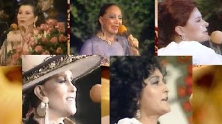 CINCO REINAS DE LA CANCION MEXICANA PRESENTACIONES EN VIVO [upl. by Shaya]