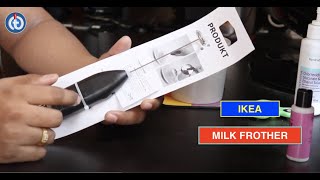 IKEA MILK FROTHER Review amp Battery Installation [upl. by Lexa]