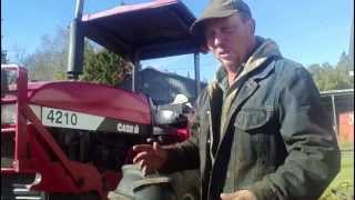 CASE IH 4210 Hydraulic pump change [upl. by Levitan974]