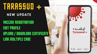 Tarassud  App New Update  MOH Oman  Covid19 Vaccine Registration amp Certificate Download  Hindi [upl. by Aneroc]