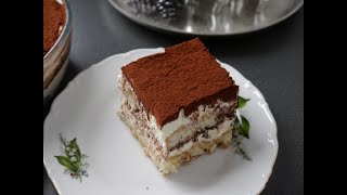 BESTES Tiramisu ohne Eier und ohne Alkohol  Einfaches Rezept [upl. by Enna446]