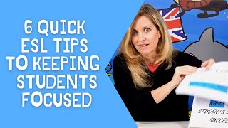 ESL Teaching Tips  6 Classroom Management Strategies [upl. by Aloek]