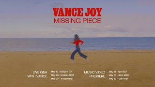 Vance Joy  Missing Piece Live QampA [upl. by Einot]