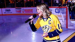 Gotta Hear It Carrie Underwood belts out anthem in Nashville [upl. by Carlota]