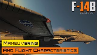 DCS World  F14 Tomcat  Maneuvering and Flight Characteristics [upl. by Cristen]