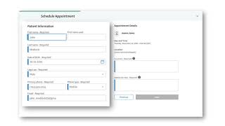 Patient SelfScheduling  Mini Demo  athenahealth [upl. by Yretsym611]