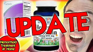 HEMORRHOIDS TREATMENT AT HOME  Did THESE Supplements YOU Have NEVER Heard of Work [upl. by Einnaffit]